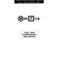 MAX-FIRE MENSOLA 1350 IX Owners Manual